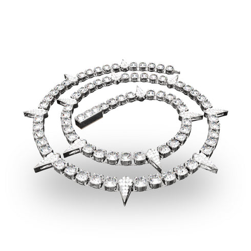 NARCISSIST® VPR Fang Iced Tennis Chain